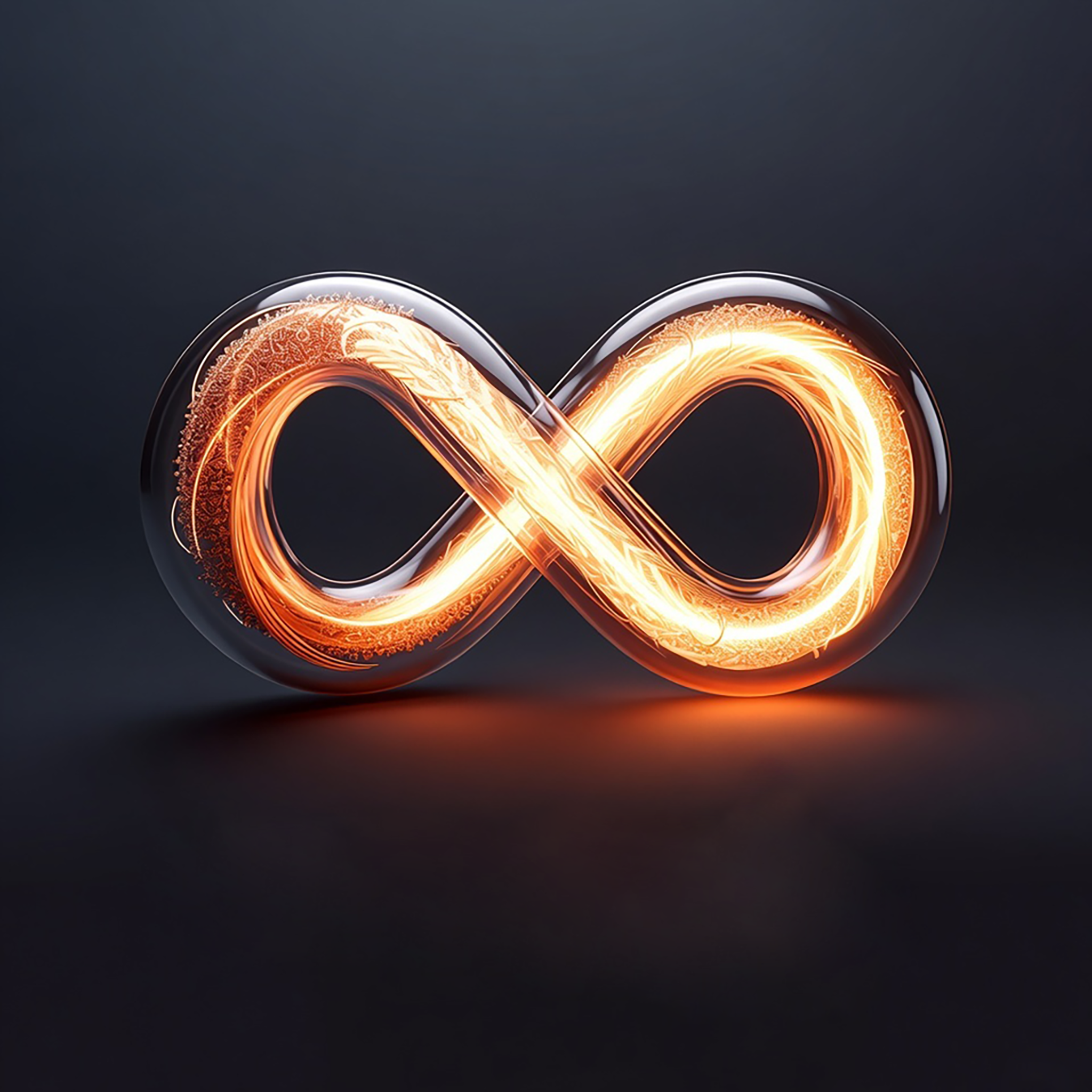 EverBulb glowing infinity filament